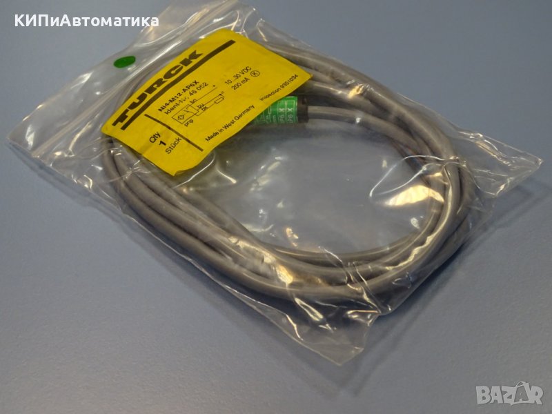 Индуктивен датчик TURCK Ni4-M12-AP6X barrel-style proximity sensor M12, снимка 1