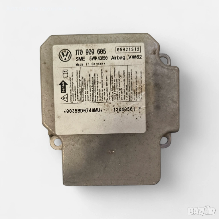 Airbag модул VW Touran 2.0 TDI, 1T0909605, снимка 1
