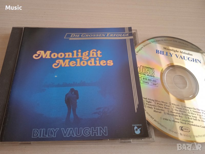 ПРЕДЛОЖЕТЕ ЦЕНА - Billy Vaughn ‎– Moonlight Melodies - оригинален диск, снимка 1