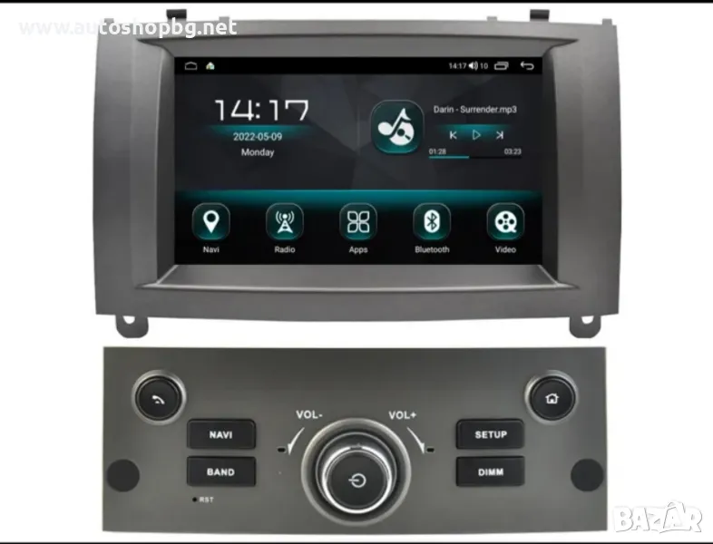 PEUGEOT 407 2004-2011 НАВИГАЦИЯ, снимка 1