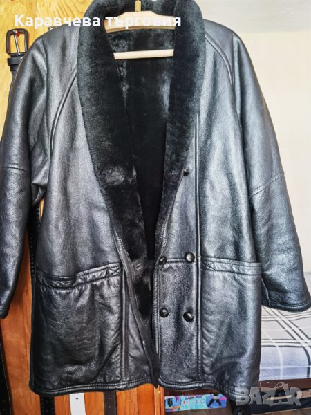 Дамско палто агнежка кожа, снимка 1