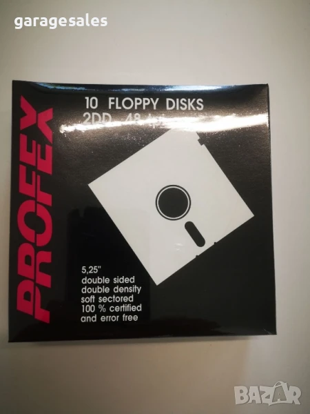 5.25" дискети за 8 битов компютър Правец, снимка 1
