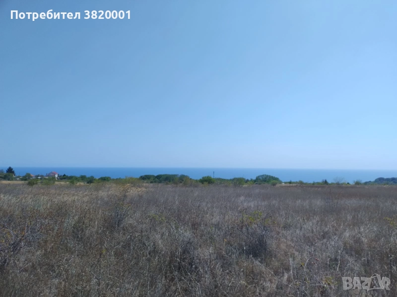 ПАРЦЕЛ 500 М² С НЕВЕРОЯТНА ГЛЕДКА МОРЕ, снимка 1