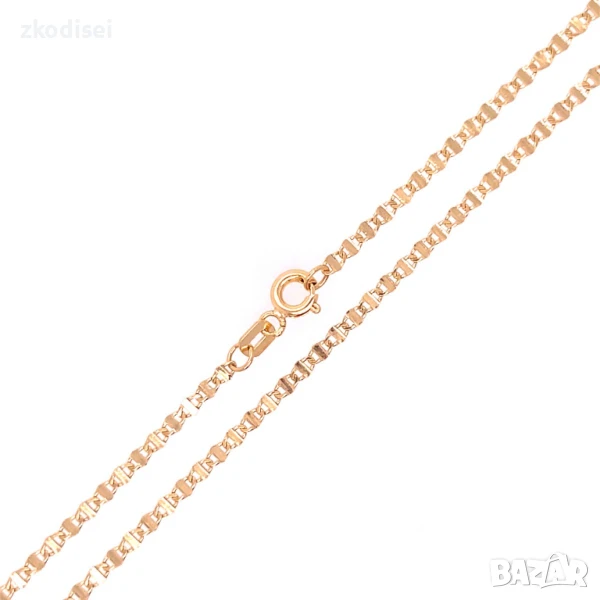 Златен синджир 1,84гр. 44,0см. 14кр. проба:585 модел:32169-2, снимка 1