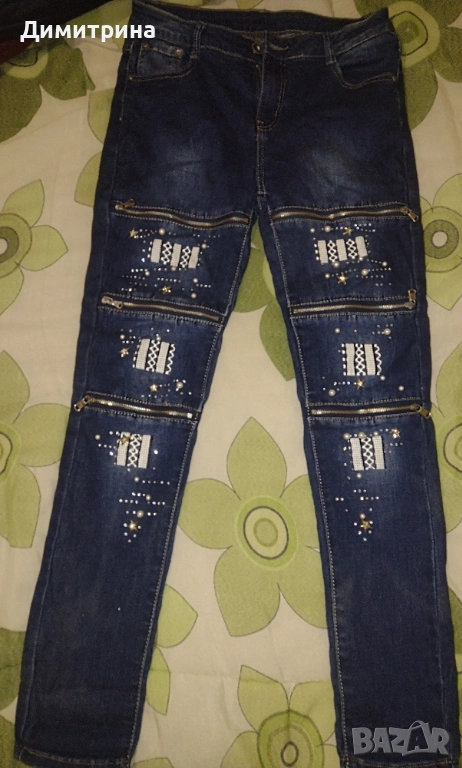 Дамски дънки,чисто нови размер ХЛ, снимка 1