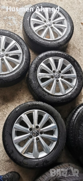 Алуминиеви джанти фолксваген vw 16 , снимка 1