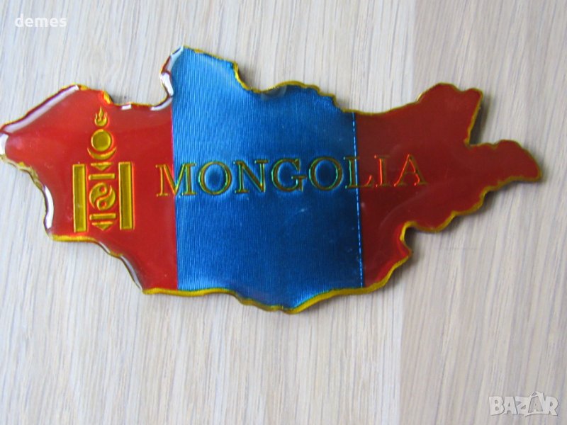 Автентичен магнит от Монголия-серия, снимка 1