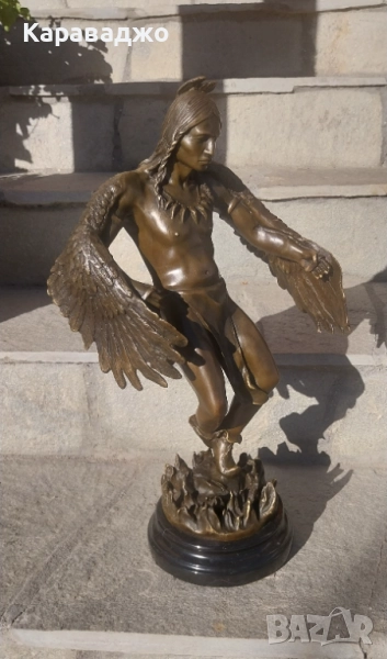 Бронзова Статуетка, снимка 1