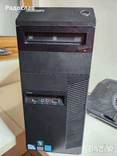 Настолен компютър Lenovo ThinkCentre M81 i7-2600/16GB DDR3/GTX 1060, снимка 1