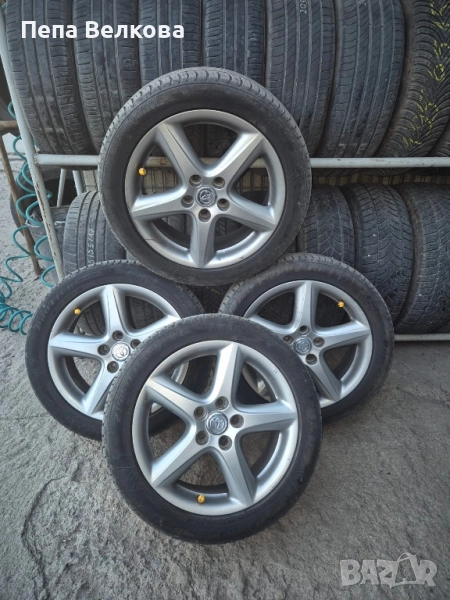 Лети джанти с летни гуми за Тойота 17 цола, снимка 1
