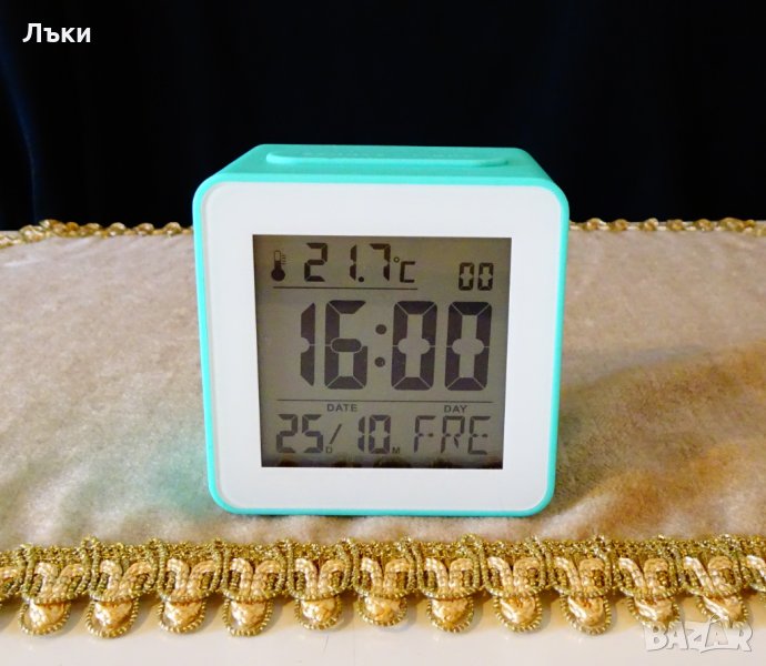 TCM Tchibo настолен часовник,аларма,радиоконтрол. , снимка 1