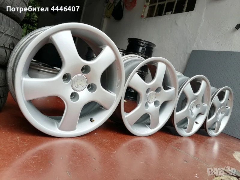 Джанти 16" 4х114.3 Оригинални Хонда, снимка 1