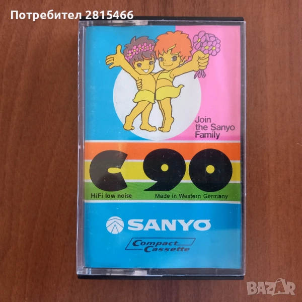 Аудио касета/ касетка SANYO, снимка 1