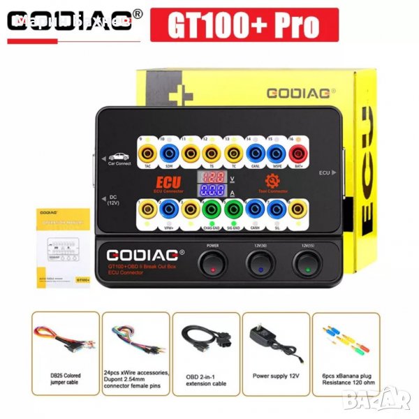 Тестова платформа GODIAG GT100+PRO, OBD2 Breakout Box, снимка 1