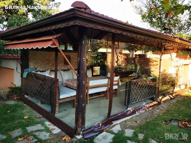 Ветроупорни завеси, тенти, шалтета, покривала, снимка 1