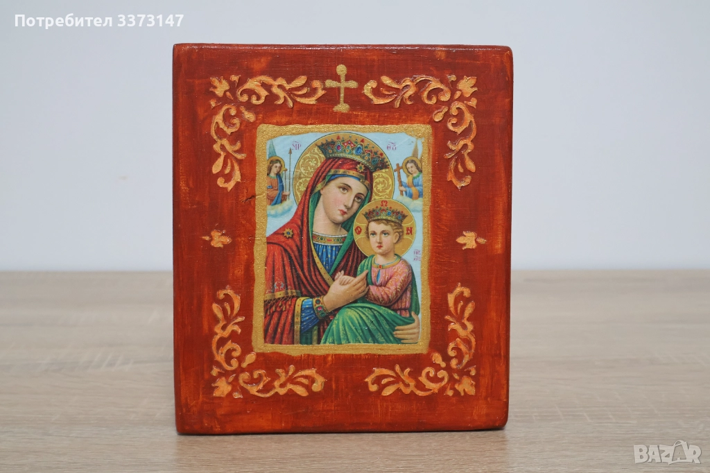 Икона-декупаж, снимка 1
