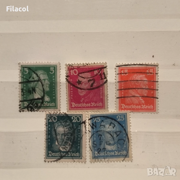 Германия Райх  1926 Известни немци, снимка 1