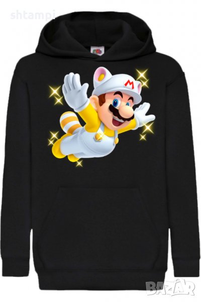 Детски Суитчър/Суитшърт Super Mario 15,Super Mario,Игра,Подарък,Изненада,Забавление,Рожден Ден, снимка 1