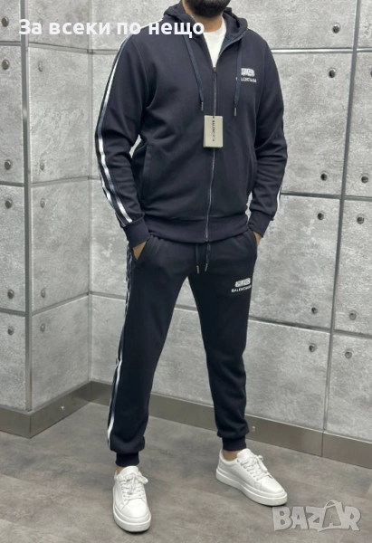 Balenciaga Мъжки Спортен Комплект🔝Мъжки Спортен Екип Баленсиага Код A1108, снимка 1