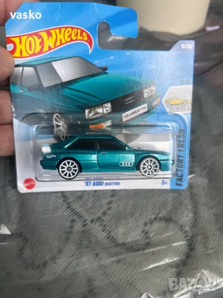 Hotwheels Audi 87 Quattro, снимка 1