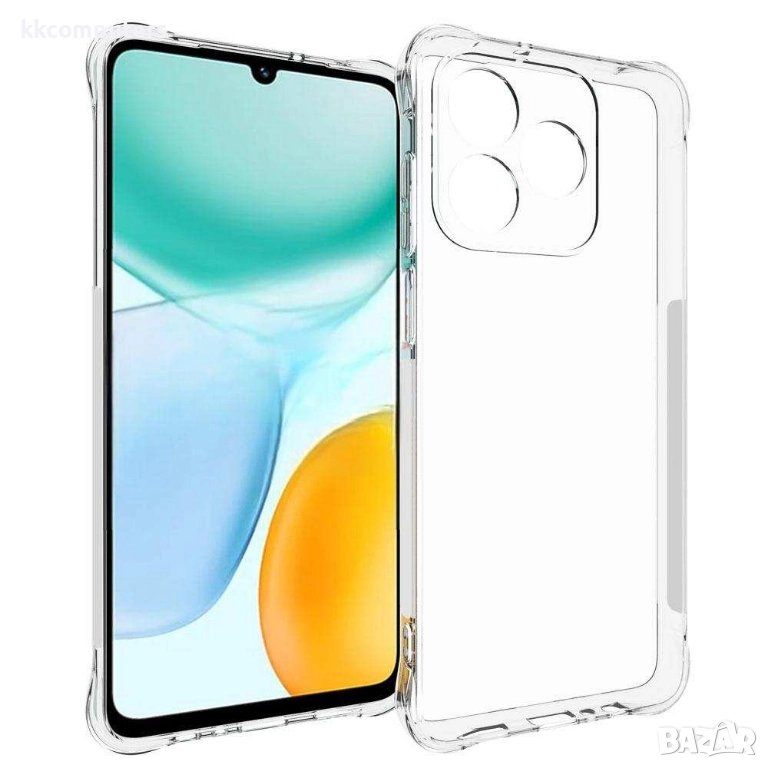 WANLONFENG Защитин TPU Калъф за Honor X5c Plus 4G / Honor X5c 4G - вкл. 2 броя Стъклени протектори, , снимка 1