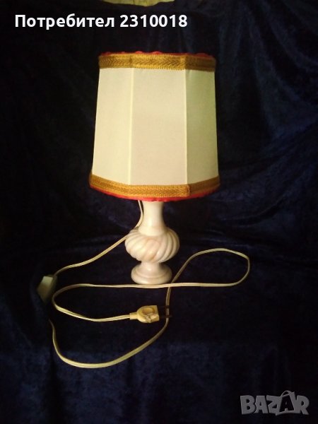 Стара настолна винтидж нощна лампа, снимка 1