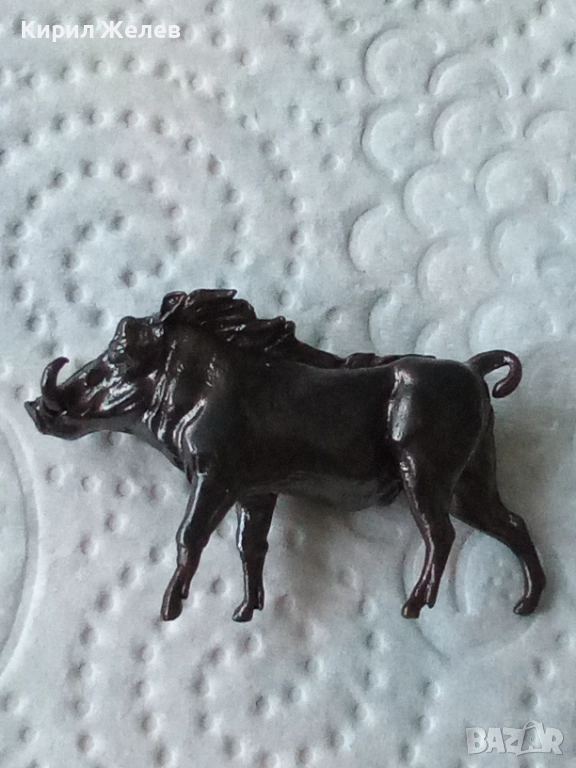 Малка бронзова фигурка на глиган 52582, снимка 1