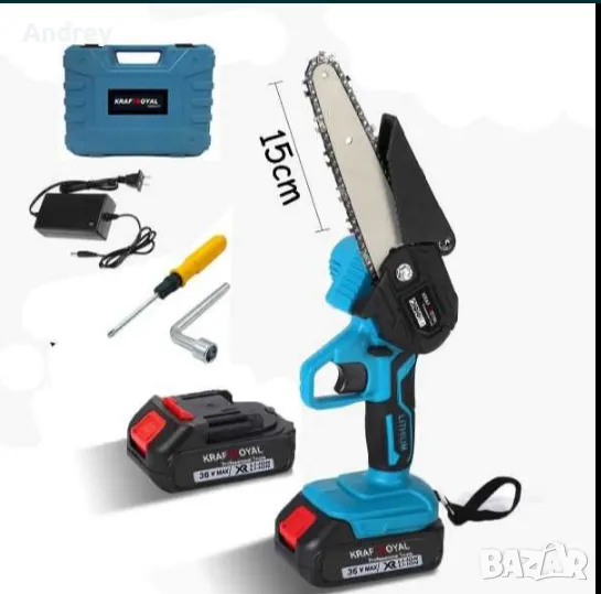 акумулаторна резачка за греди и клони 18/24 волта , снимка 1