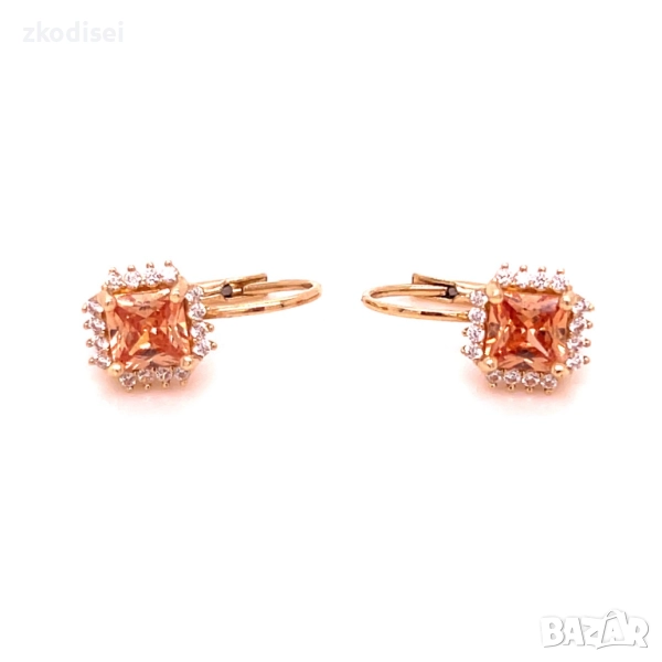 Златни обеци 2,57гр. 14кр. проба:585 модел:34490-2, снимка 1