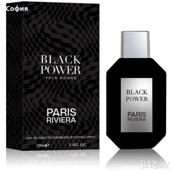 Парфюм за мъже Paris Riviera Black Power 100ml, снимка 1