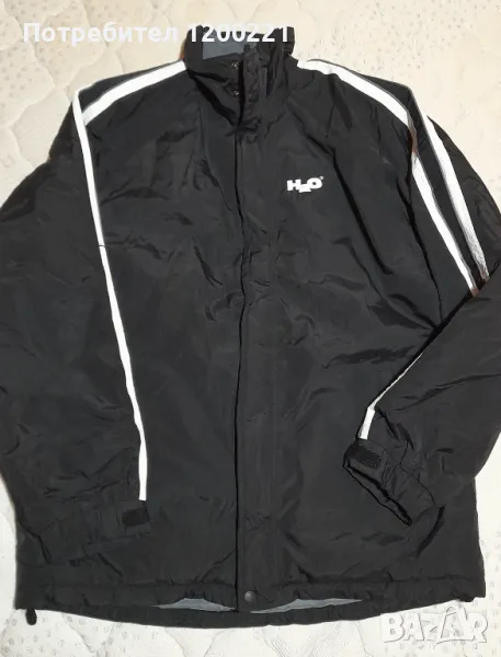 Черно мъжко яке H2O, снимка 1