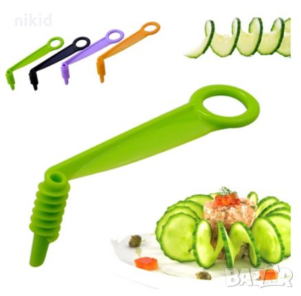 уред резец спирала за зеленчуци краставици картофи за украса декор, снимка 1