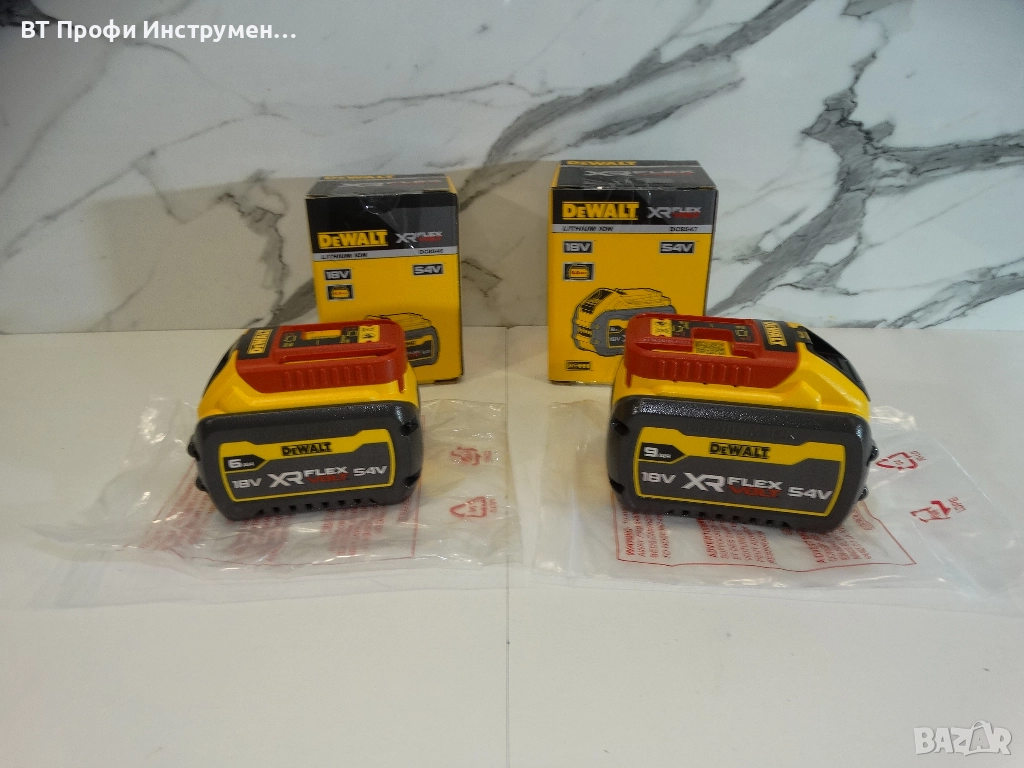 Dewalt Flex Volt 54 V - Батерия 6.0 Ah / 9.0 Ah, снимка 1