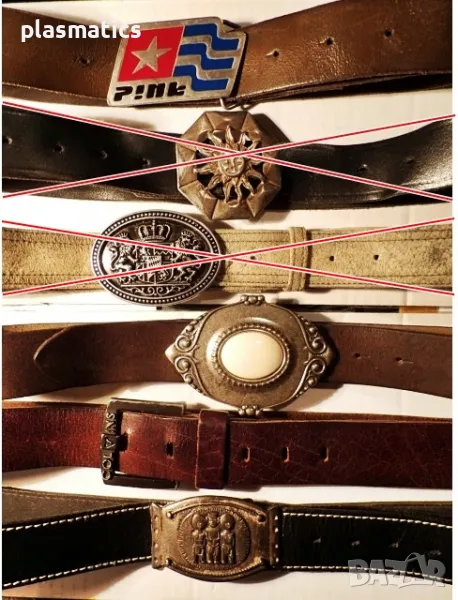 Различни кожени колани, снимка 1