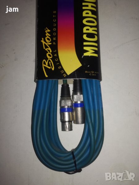 кабели  микрофон и миди , снимка 1