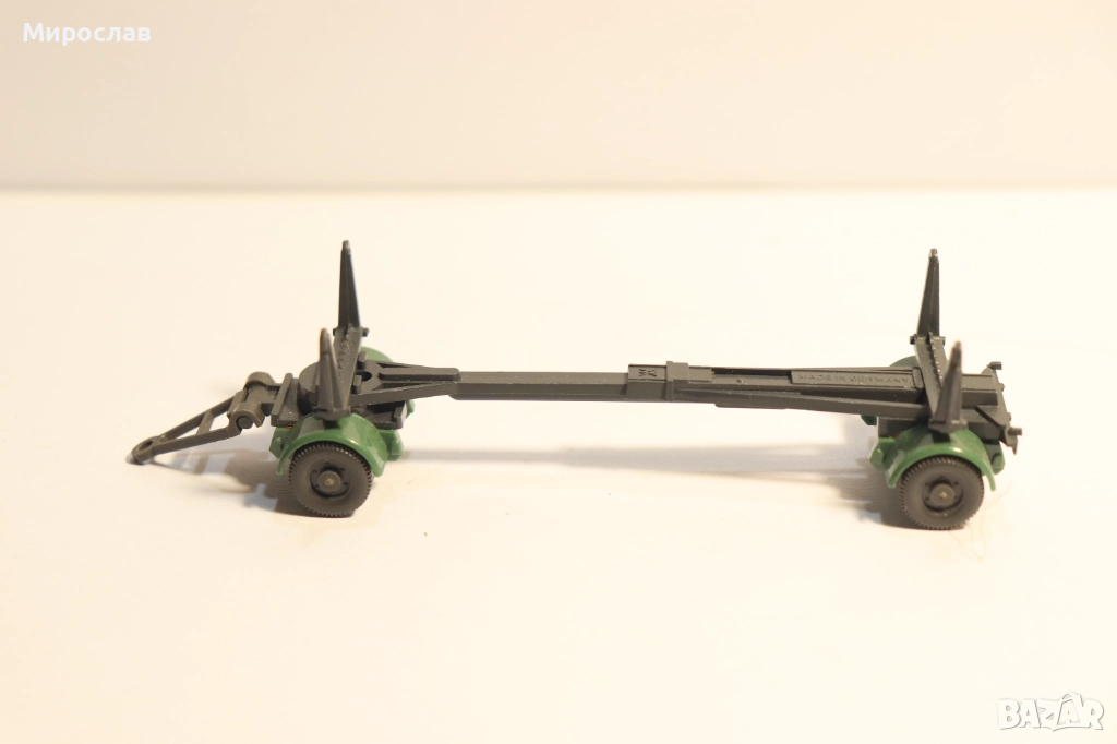 WIKING H0 1/87 ДЪРВАРКА РЕМАРКЕ КАМИОН МОДЕЛ, снимка 1