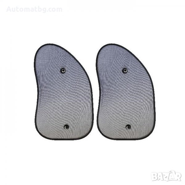 Комплект сенници Automat, Сенници за автомобил, За странични стъкла, 2бр, снимка 1