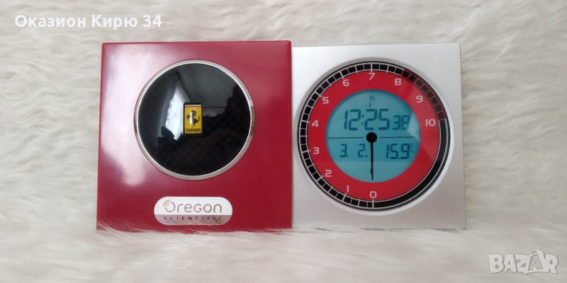 Ferrari будилник,часовник, термометър, снимка 1