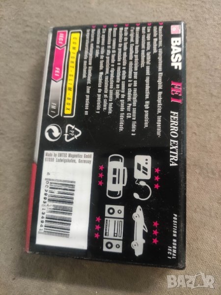 Продавам BASF Fe1 FERRO 90 Audio Cassette , снимка 1