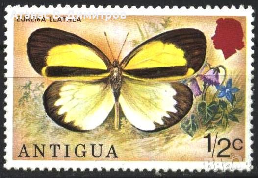 Чиста марка Фауна Пеперуда 1975 от Антигуа, снимка 1