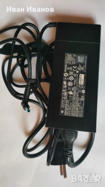 Зарядно HP 150w 4.5x3mm синя букса оригинално ,, снимка 1