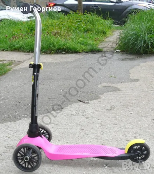 Употребявана детска тротинетка Oxelo B1 – розова, снимка 1