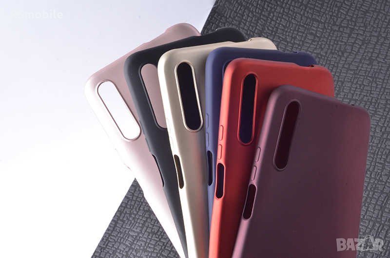 Huawei P Smart Pro 2019 - Силиконов Кейс Гръб MATT, снимка 1