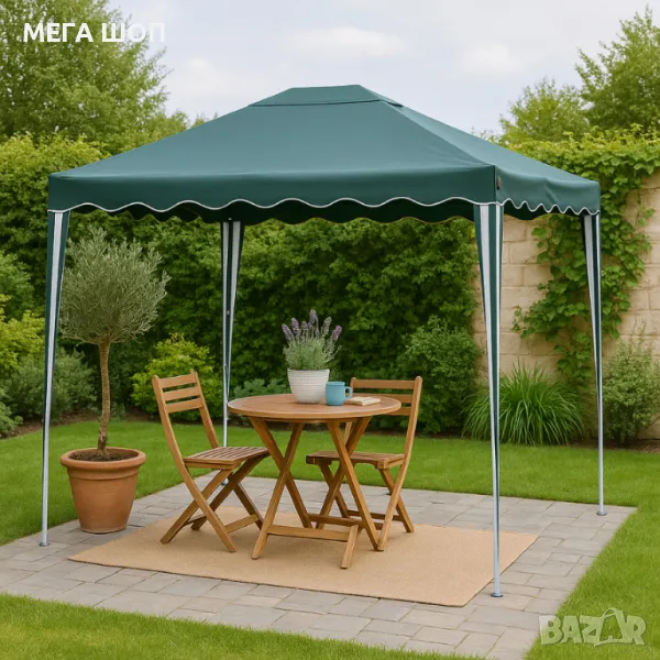 Градинска шатра Muhler G1017 300x400xH250см, снимка 1