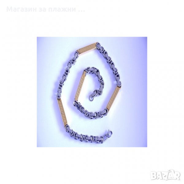 Ланец 111 - медицинска стомана, снимка 1