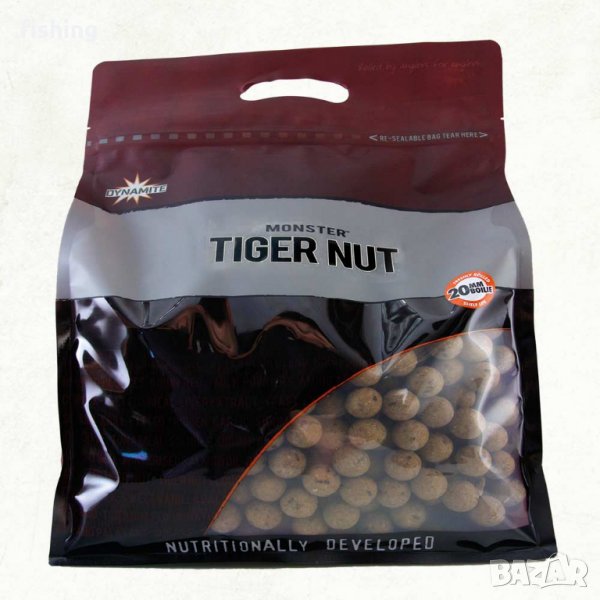 Топчета DB Monster Tiger Nut Boilies 15/20мм 5кг, снимка 1