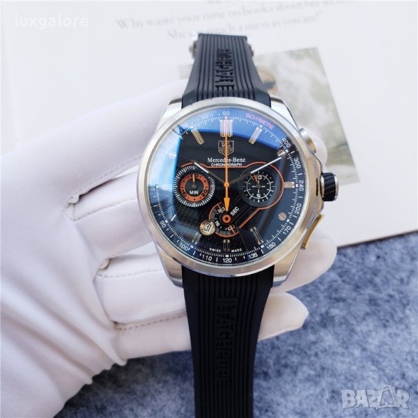Мъжки часовник TAG Heuer Grand Carrera Mercedes Benz SLS с кварцов механизъм, снимка 1