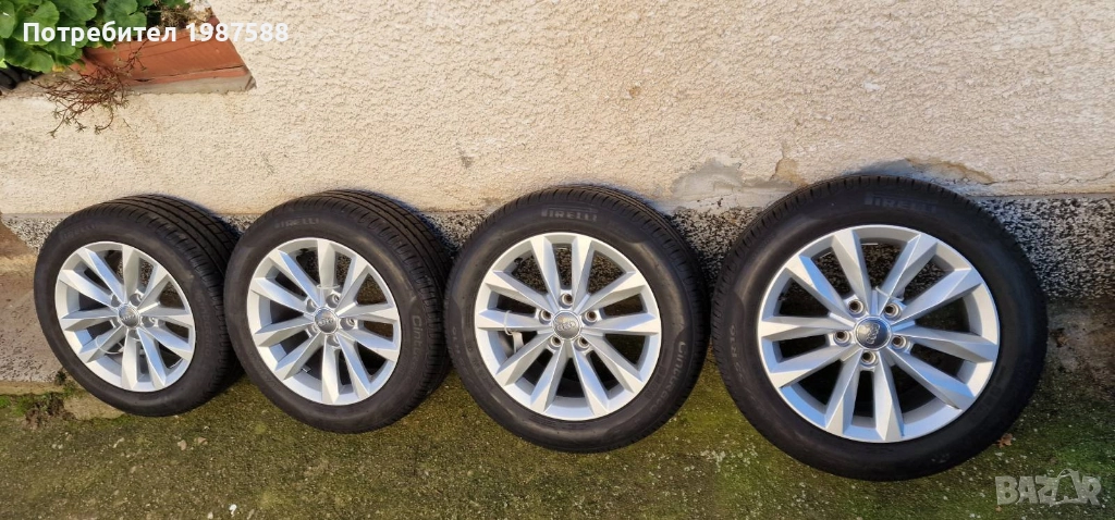 Джанти с  Летни гуми VW AUDI 5×112 r16, снимка 1