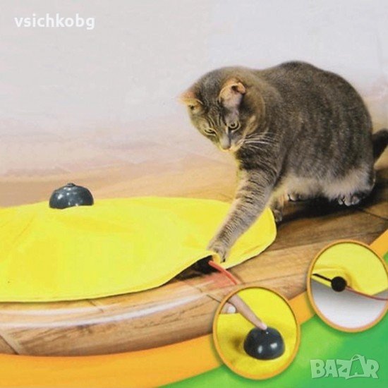 Забавна интерактивна игра за котки "Къде е мишката?", снимка 1