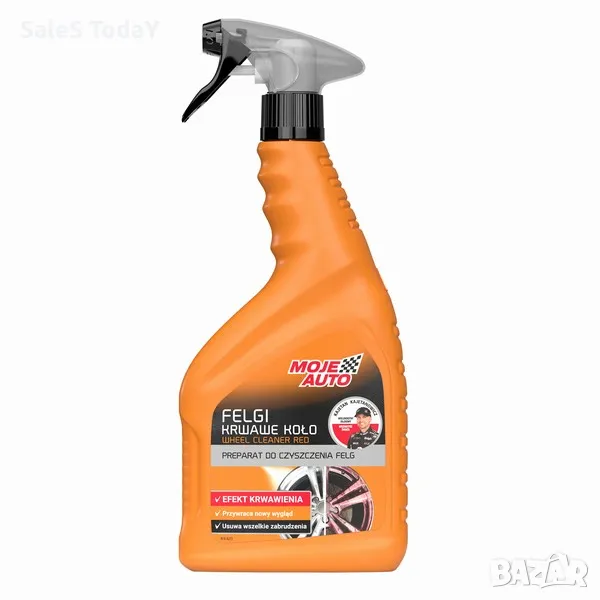 Спрей за джанти, разтваря и премахва замърсяванията, снимка 1